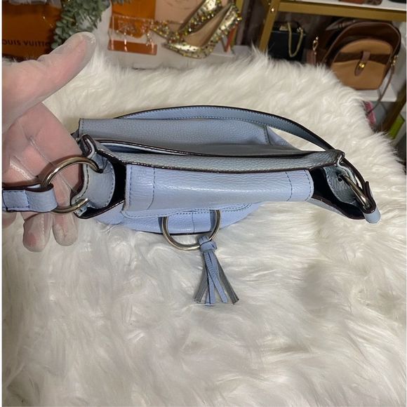 Sanctuary Light Blue Small Size Bucket Shoulder Bag - Picture 4 of 8